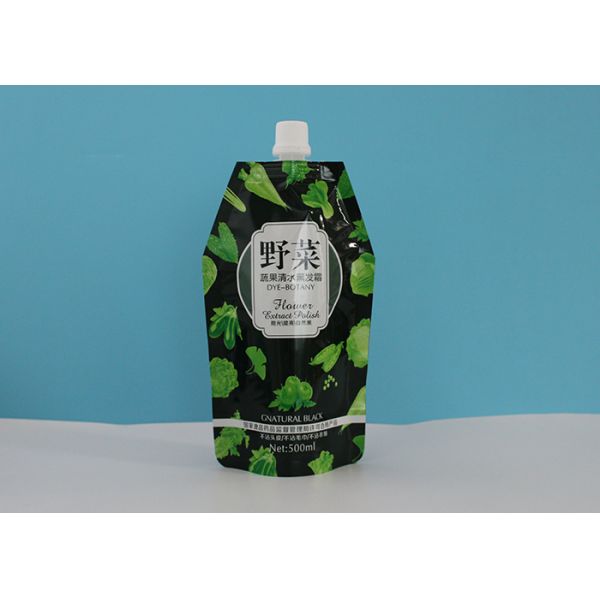 Dia 15mm Non Spill Plastic Pour Spout Caps In Double Gaps Accept Machine Filled