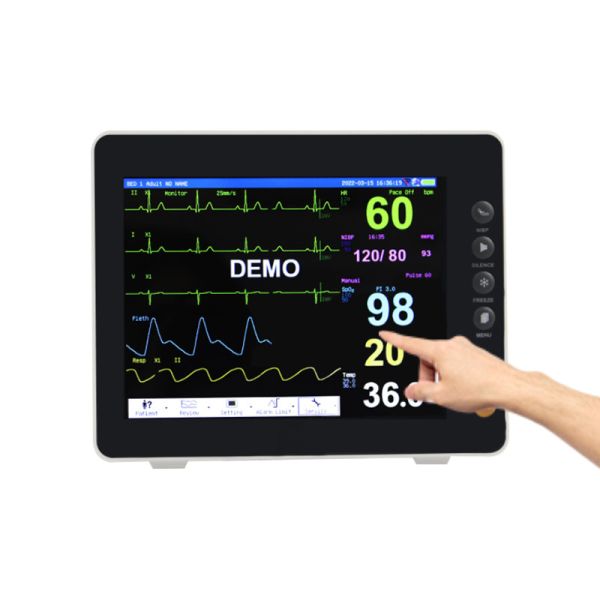 Buy Hospial Clinic Small Vital Signs Monitor 8 inch Screen ICU Patient Monitor at wholesale prices