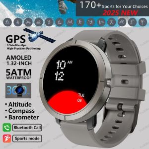 Straps Liquid Silicone Military Bluetooth Call Smartwatch with 5ATM Waterproof