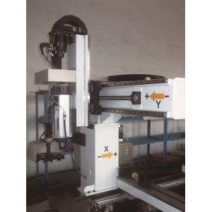 Aluminium fabrication and milling/4 axis milling center/facade milling machine