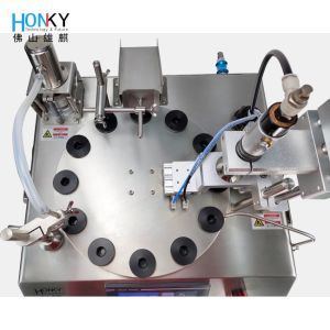 Desktop Vial Filling Capping Machine with Ceramic Pump - 40BPM Filling