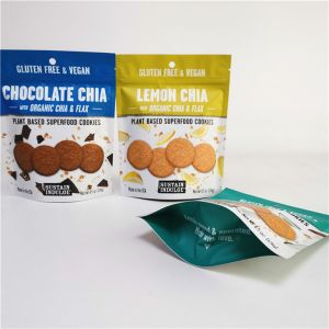 Custom Logo Printed Aluminum Foil Mylar Doypack with Gravure Printing Surface