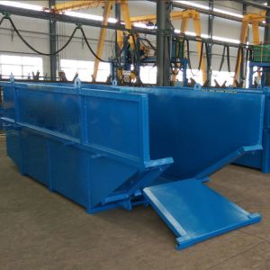 Large Heavy Duty Skip Bin With Customizable Door Styles Hook Lift Skip