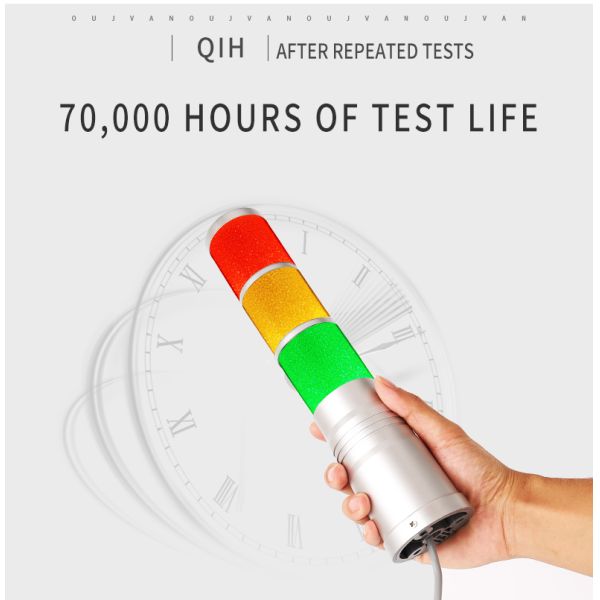 Customizable Tower Warning Light Easy Installation LED Stack Lights IP54 Rating