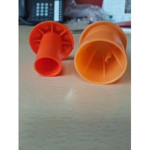 Construction Mushroom Rebar Cap Yellow PP PE Material