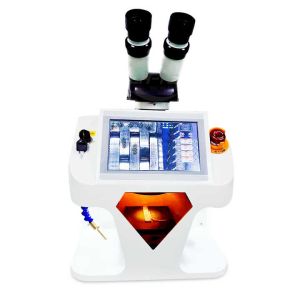 100W Mini Desktop YAG Laser Welding Machine Gold Silver Stainless Steel Repair