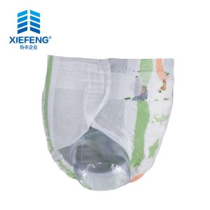 Embossed Soft Topsheet Disposable Baby Diapers 520*320mm Green ADL