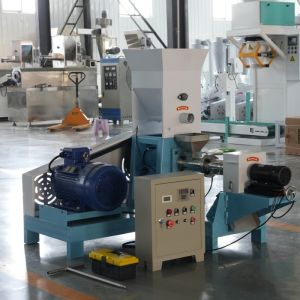 Mini Floating Fish Feed Pellet Extruder Machine 40 - 50kg/H