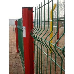 Quality 2.5 m * 2.0 m Wire Mesh Fence Security PVC Coated Galvanized For Australia for sale