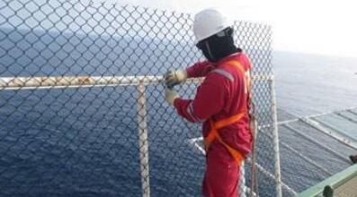 Chain Link Wire Mesh With Superior Corrosion And Rust Resistance helideck mesh