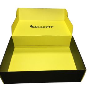 CCNB Matte Black Mailer Boxes 2mm 3mm Cardboard Parcel Boxes