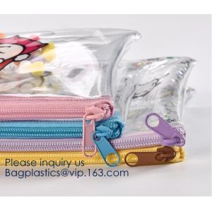 EVA Zip lockk Bags Portable Travel MakeupToiletry Cosmetic Bag Packing Pouch