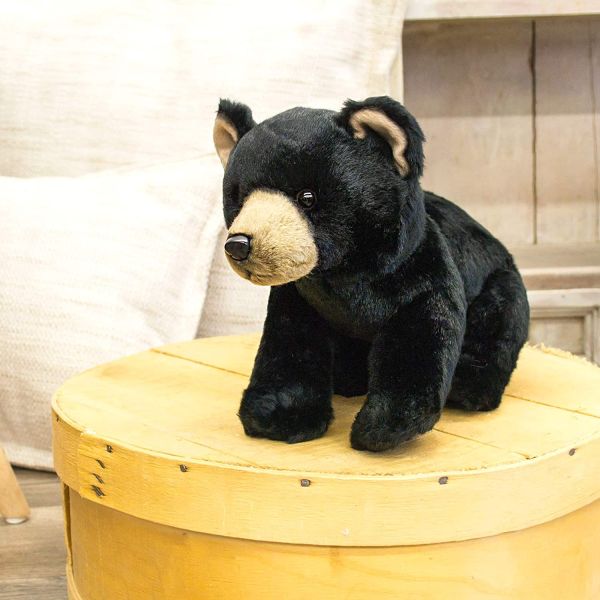 5.5x11.5 Inches No Irritation Bear Plush Toy With Spray Decoration