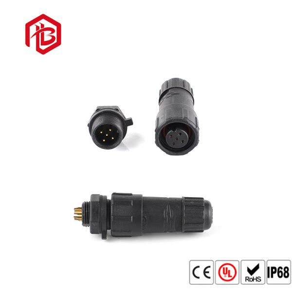 Buy Male Female M14 3 Pin Mini Waterproof Circular Connector at wholesale prices