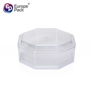 PS Plastic Cookie Box Clear Candy Chocolate Case Sweet Plastic Packaging Biscuit