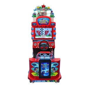 Kids Arcade Coin Operated Kids Car Racing Machine Simulation Racing