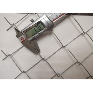 Quality Galvanized 1.8 Mm Chain Link Fence Rolls 6 Cm X 6 Cm Hole 20 M Length for sale