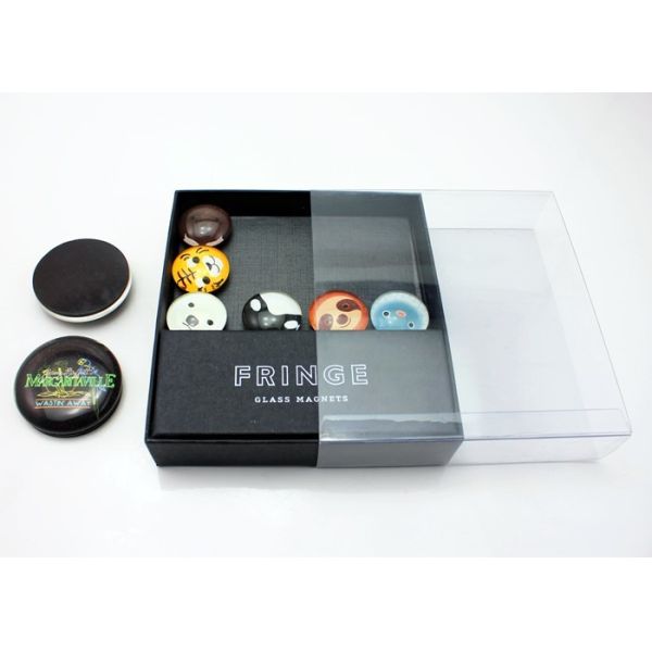 Custom Photo Print Fridge Magnet Glass Dome Refrigerator Magnet for Souvenir Promotions