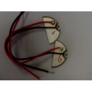 China 25 / 47 Piezoelectric Ceramic Discs PZT5 Medical PZT Ceramics on sale