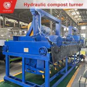 Multi-Trough Compost Turner for Kitchen Waste Recycling