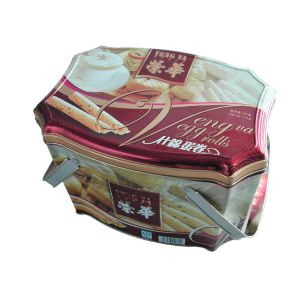 Octagonal Gift Tin Cans