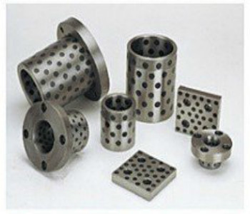Buy Silver Carbon Graphite Bushings Stable Friction Factor Wear Resistant at wholesale prices