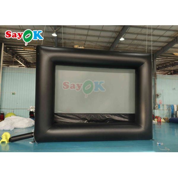 Outdoor Portable Movie Projector Screen 16ft Inflatable Cinema Movie Screen