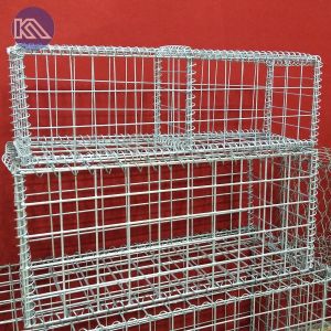 Erosion Protection Welded Gabion Retaining Walls 200x100x50 Gabion Basket Stone
