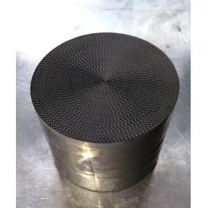 600cpsi Metal Honeycomb Catalyst Support Without Canning Round