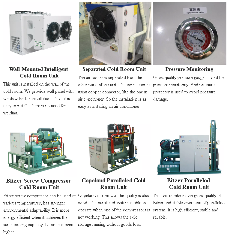 Air Cooling Freezer Cold Room Refrigerated Chicken Storage 5000 Tons