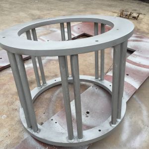 Forklift solid tyre press machine, TP200F-200TON