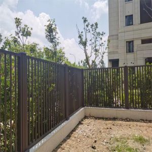 Office Building Garden Flat black Balustrades Handrails