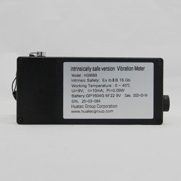 Buy High Accuracy Hand-Held Vibrometer HG908 Temperature Range 0 50C at wholesale prices