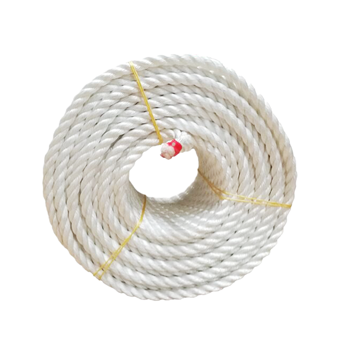 3 /4 Strand 8 MM PP Polypropylene Twisted Braided Packaging Rope for Fishing