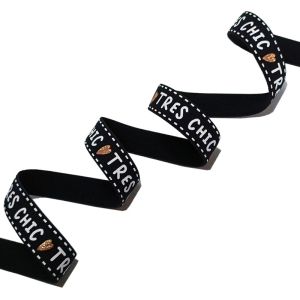 Custom Design Printed Nylon Elastic Webbing For Garment