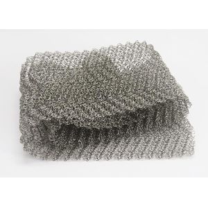 40mm 80mm SS Filter Mesh Woven Flat Knitted Wire Mesh Filter ISO9002