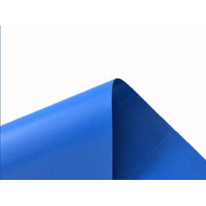 Colored Side Curtain 330gsm PVC Coated Tarpaulin Fabric