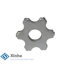 Scarifier Drum Accessories 6 PT Full Face Tungsten Carbide Cutters With Carbide