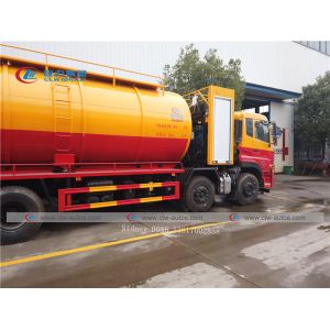 8X4 Dongfeng Kinland 25m3 Sewage Drainage Truck