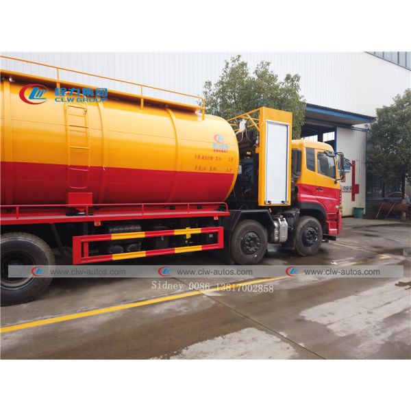8X4 Dongfeng Kinland 25m3 Sewage Drainage Truck