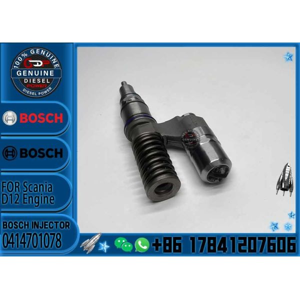 Fuel injector 0414701038 0414701039 0414701063 for SCANIA Injector R500 1548472 1766553 1539350