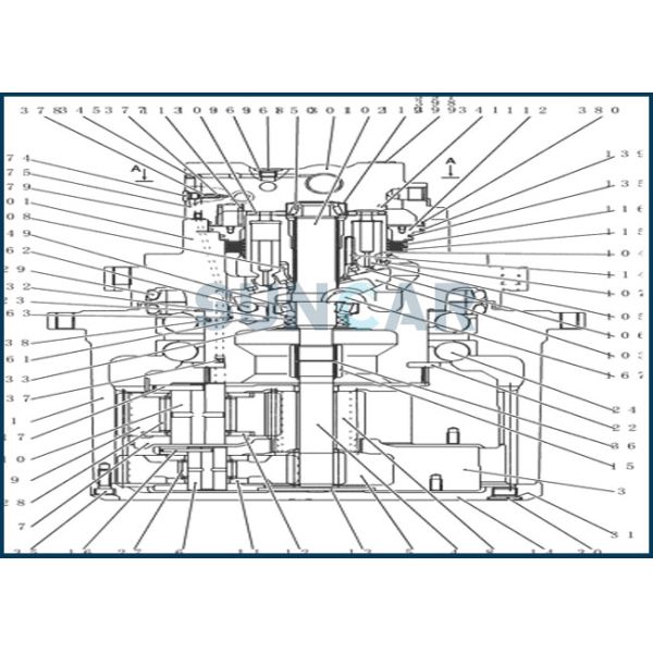 YN15V00037S139 D Ring High Quality For Motor KOBELCO SK210LC-8