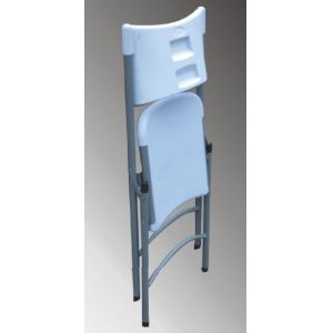 outdoor plastic event folding chair/outdoor HDPE banquet chair furniture