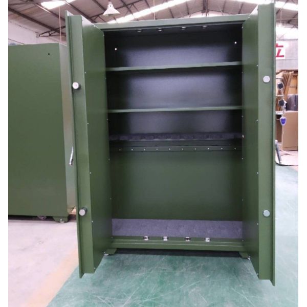 Buy digital Army Use 2 layers Long Gun Safe Box Cabinet Weapons Wardrobe at wholesale prices