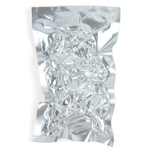 China Flat Aluminum Foil Vacuum Bags , Mylar Frozen Food Packaging Bag With Tear on sale
