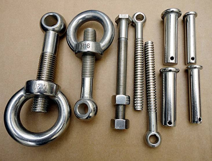Zinc Plated Forged Stainless Steel Eye Bolt for Lifting in Industrial Environments