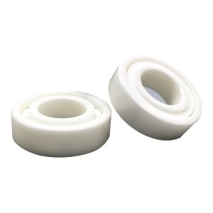 6000 ZrO2 Ceramic Deep Groove Ball Bearing Low Vibration For Skateboard