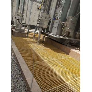 38*38*30mm FRP Grating For Walkway Or Platform Customized Color And Size