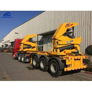 40ft 40 Tons Container Side Loader Trailer High Lifting Capacity 3 Axles Fuwa
