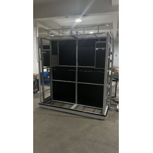 Powder Coating Retail Shelving Rack Merchandise Display Rack Rust Proof